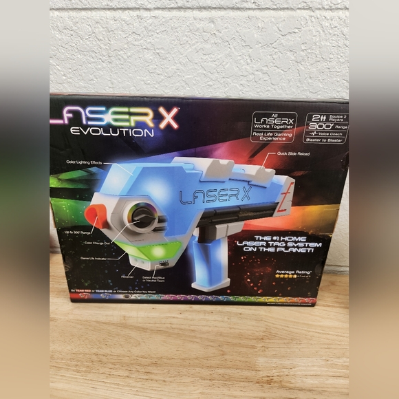 Laser X Evolution set of 2 Blaster to Blaster By NSI International New Sealed - Picture 5 of 7